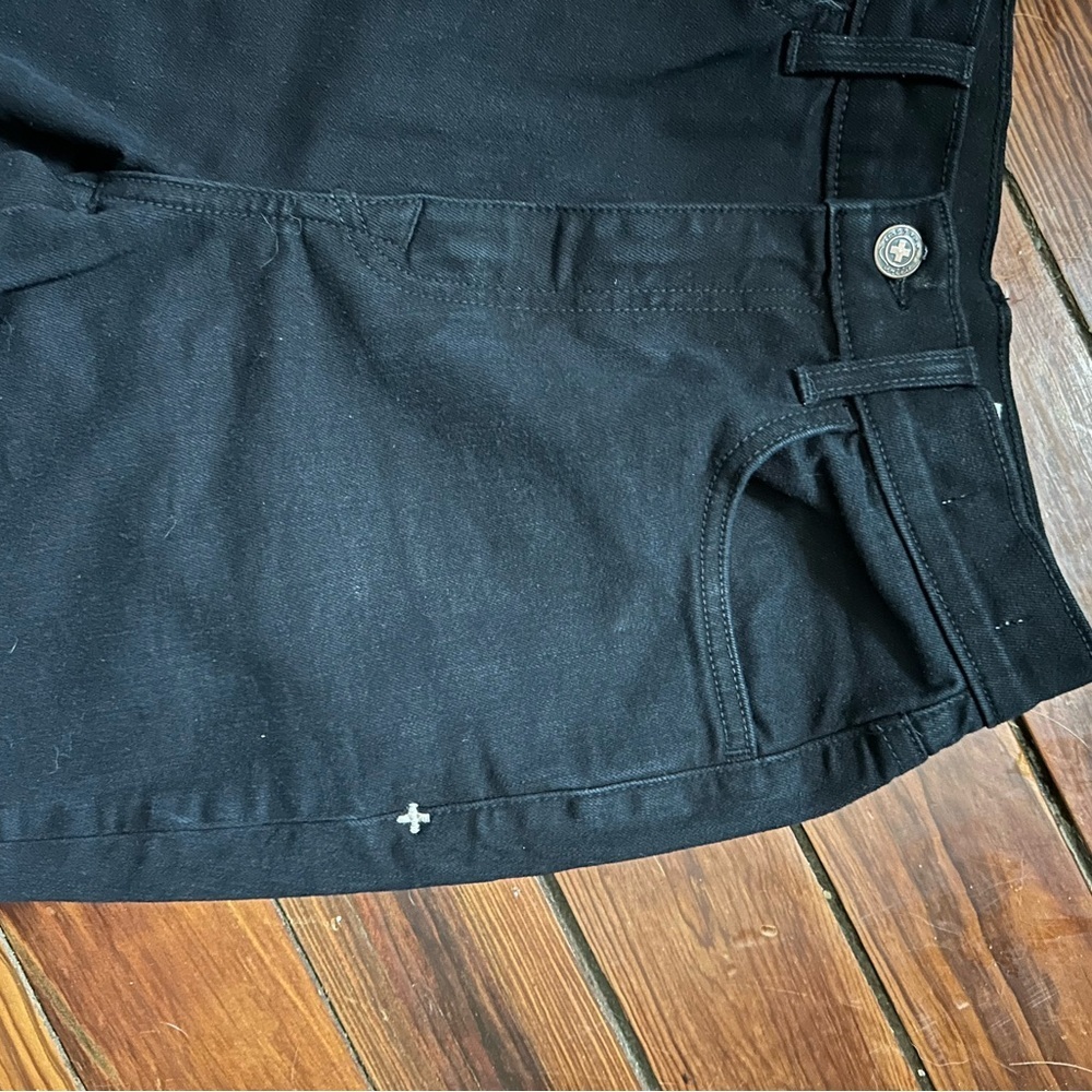 Sz 25 Imogene + Willie Elizabeth Super High Skinny Jeans Black - Picture 2 of 4
